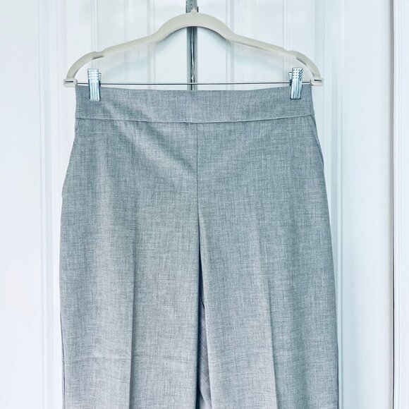 Rachel Zoe Straight Leg Cropped & Cuffed Pants in Gray (10) New With Tag - Picture 4 of 10